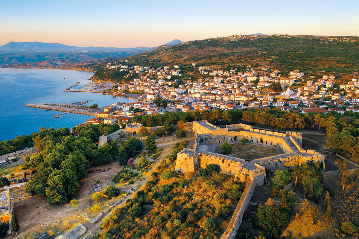 Η Πύλος και το Νιόκαστρο από ψηλά